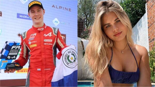 Crónica / [VIDEO] ¿Qué onda hay entre la sexy nadadora y el piloto Joshua Duerksen?