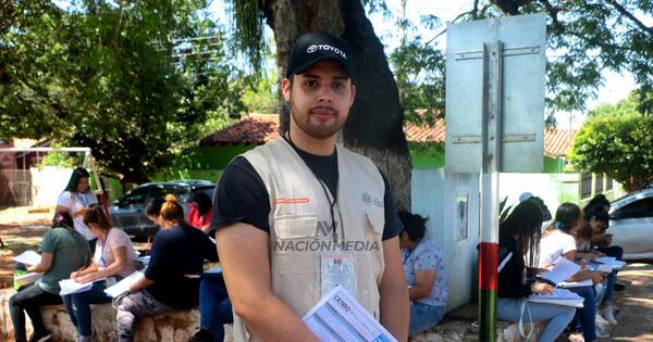 La Nación / INE acredita pago a censistas: 140.000 voluntarios cobrarán sin tarjeta por red Infonet