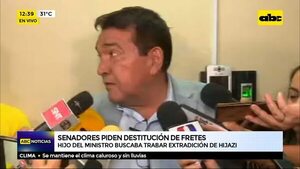 Senadores piden destitución de Fretes - ABC Noticias - ABC Color