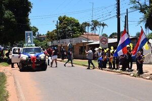 Virgen peregrina de Caacupé visita Areguá - Nacionales - ABC Color