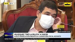Velázquez ‘’tiró la pelota’' a jueces - ABC Noticias - ABC Color