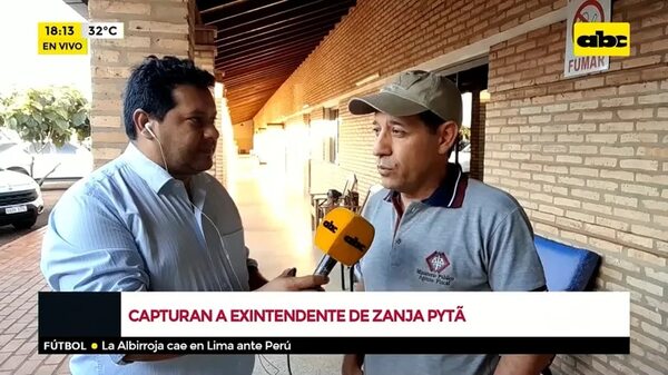 Capturan a exintendente de Zanja Pytã - Crimen y castigo - ABC Color