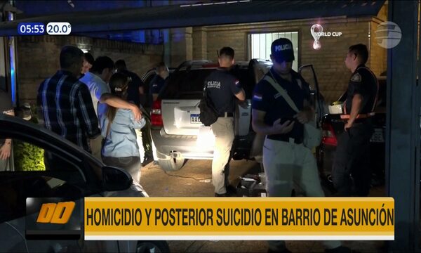 Homicidio y posterior suicidio en barrio de Asunción - Paraguaype.com