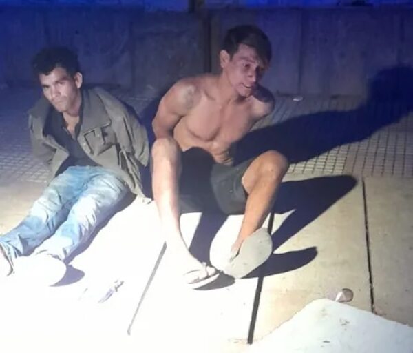 Video: así detuvieron a “robacables” en flagrancia - Policiales - ABC Color
