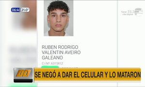 Se negó a entregar el celular y lo mataron - Paraguaype.com