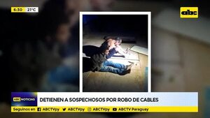 Sorprendidos en túnel de cableado subterráneo  - ABC Noticias - ABC Color