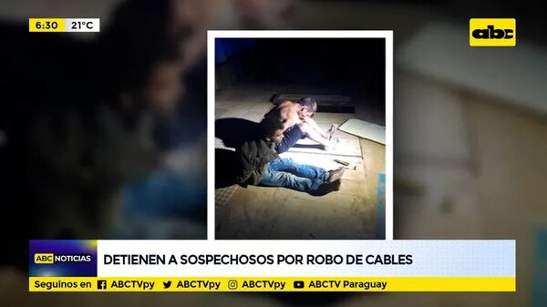 Sorprendidos en túnel de cableado subterráneo - ABC Noticias - ABC Color
