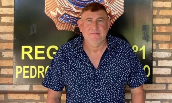 (Video). Ex intendente de Zanja Pytã es detenido con drogas y armas de fuego