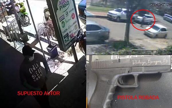Roban G. 12 millones y una pistola del interior de una camioneta en Coronel Oviedo – Prensa 5