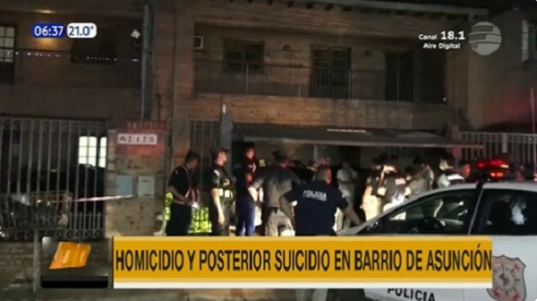 Investigan caso de homicidio y posterior suicidio en Villa Morra