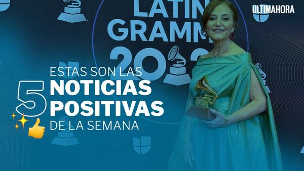 Berta Rojas conquista dos Grammys y otras noticias positivas