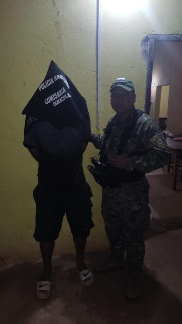 Concepción: Adicto amenaza con un arma blanca a su padre por no darle dinero