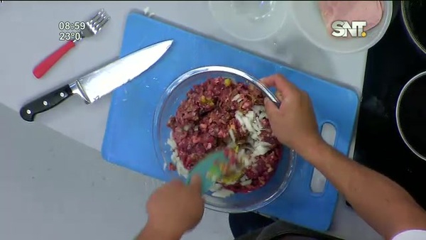 Bloque Cocina de la Mañana de Cada Día: "Hamburguesa rellena" - SNT