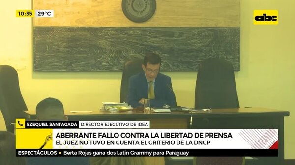 Aberrante fallo contra la libertad de prensa - ABC Noticias - ABC Color