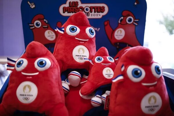 Las sorprendentes mascotas de JJOO ya se venden en París entre 20 y 30 euros - Polideportivo - ABC Color