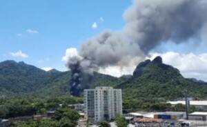 Incendio afecta a Globo Studios en Río de Janeiro