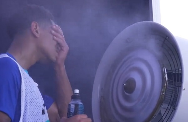 Ingleses están “muertos” de calor en Catar - La Prensa Futbolera