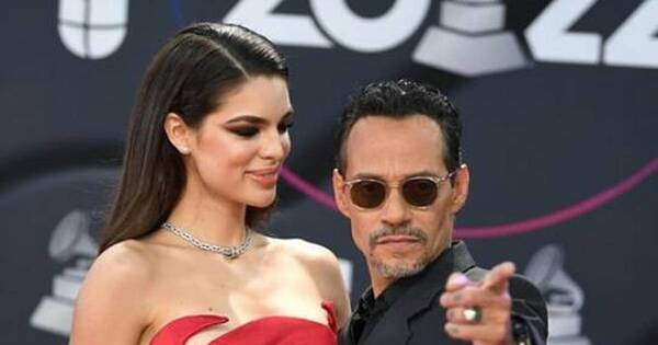La Nación / “Gracias por hacerme el hombre más feliz” dijo Marc Anthony a Nadia, tras ganar el Latin Grammy
