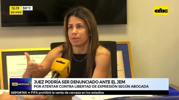 Juez podría ser denunciado ante el JEM - ABC Noticias - ABC Color