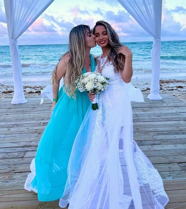 La melliza de Marilina Bogado se casó en Punta Cana. ¡Mirá las fotos! - Gente - ABC Color