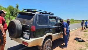 Policías realizan rastrillaje tras violento asalto en Tobatí