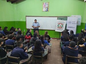 Diario HOY | Ministerio del Interior coordina jornadas de prevención en escuelas y colegios
