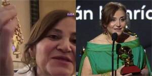 Crónica / [VIDEO] La cábala de Berta Rojas para ganar el Grammy