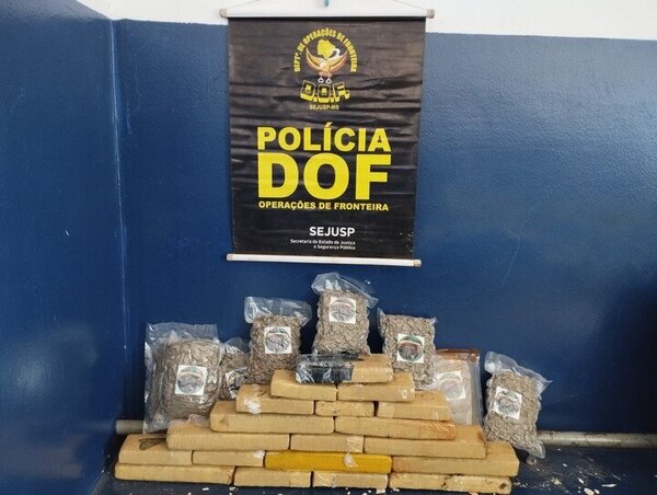 Menor transportaba más de 15 kilos de marihuana en envases de pintura - Radio Imperio
