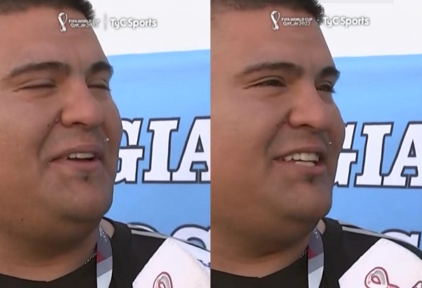 Argentino gasta los ahorros de toda su vida para estar en Catar - La Prensa Futbolera