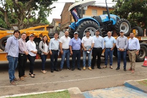 IRIMAQ entregó lote de maquinarias a la Municipalidad de Itá