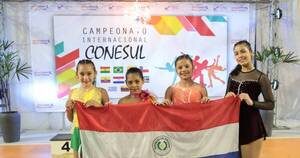 La Nación / Patinadoras de Minga Guazú lograron siete medallas en evento del Cono Sur en Barra Velha de Brasil