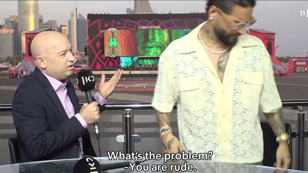 VIDEO: Maluma abandona una entrevista cuando le preguntan por los derechos humanos en Qatar - Megacadena — Últimas Noticias de Paraguay