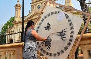 Invitan al recorrido histórico con muestra de ñandutí en Itauguá