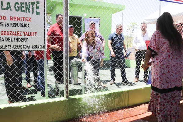 Más de 200 colonos de Santa Clara cuentan con moderno sistema para provisión de agua - .::Agencia IP::.