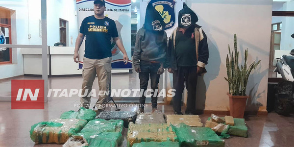 INCAUTARON PAQUETES DE MARIHUANA EN CAMBYRETÁ