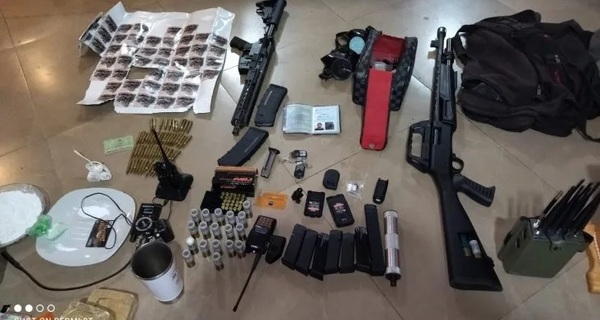 Detenidos en Asunción tenían armas vinculadas a crímenes en Capiatá y PJC