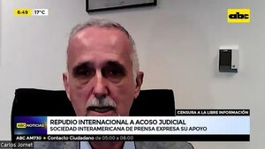 Repudio internacional a acoso judicial - ABC Noticias - ABC Color