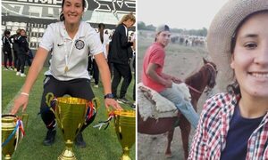 Pelotera de Olimpia he’i que le encanta juntar el ganado