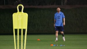 Messi sigue entrenando al margen del grupo