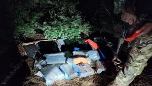 Incautan más de 100 kilos de marihuana en Alto Paraná - Noticias Paraguay
