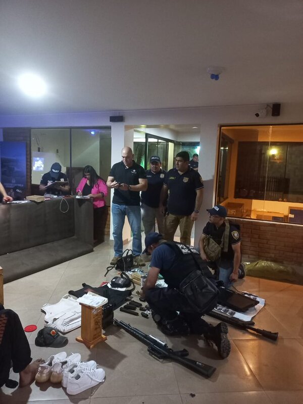 Sicariato y narcotráfico: Los 5 detenidos fueron llevados a declarar y luego serán imputados