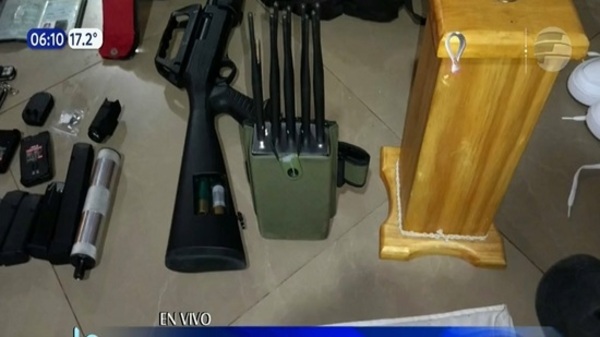 Armas incautadas estarían vinculadas a crímenes en Capiatá y PJC - Paraguaype.com