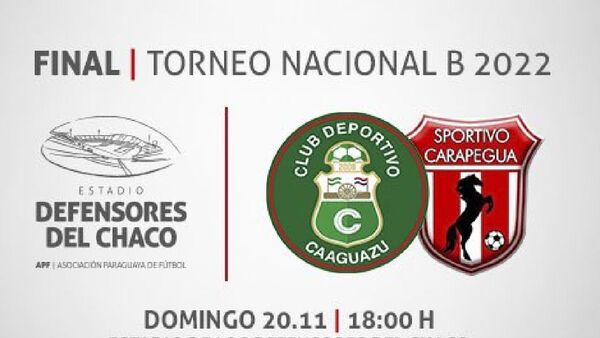 Caaguazú y Carapeguá van por el título y un lugar en la Intermedia