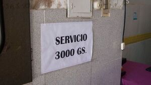 Festividad de Caacupé: usar el baño es más caro este año