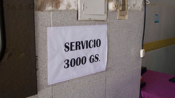 Festividad de Caacupé: usar el baño es más caro este año