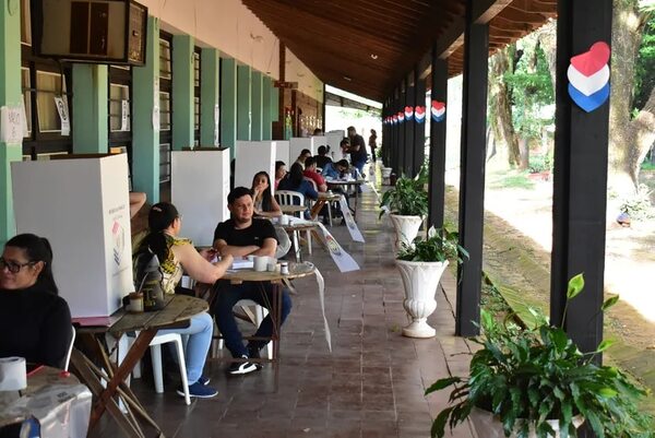 Elección interna colorada, con muy baja participación en Guairá - Nacionales - ABC Color