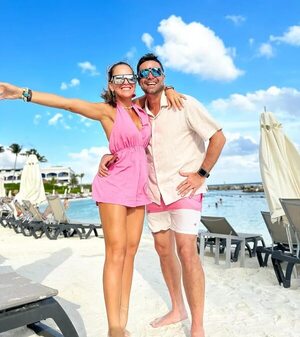 Maga Páez y Patricio Escobar, una década de puro amor - Gente - ABC Color