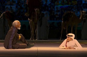 Morgan Freeman se roba la atención en la ceremonia inaugural del Mundial - Paraguaype.com