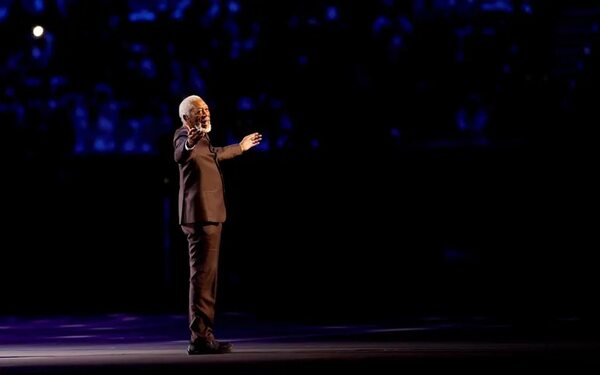 Video: ¿Qué hacía Morgan Freeman en la ceremonia inaugural del Mundial Qatar 2022? - Mundo - ABC Color