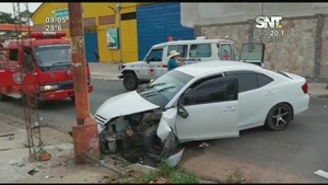Otro violento choque - SNT